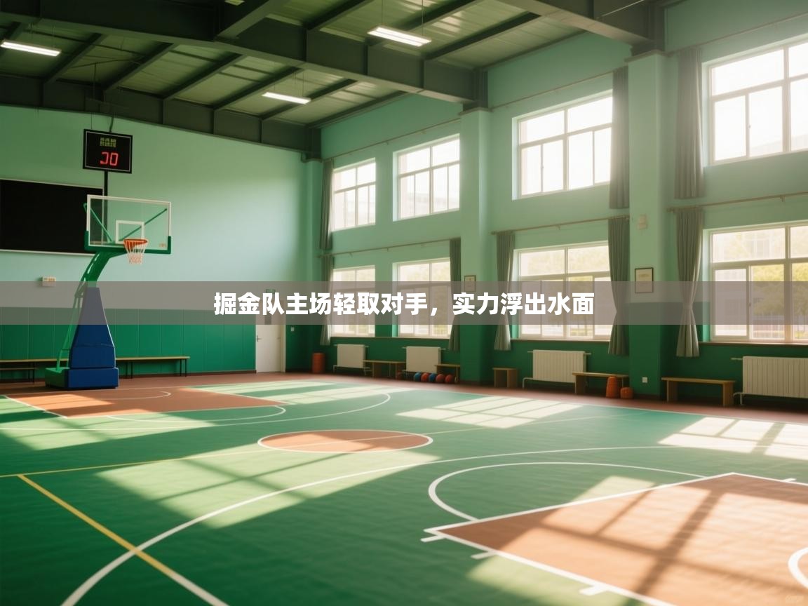 掘金队主场轻取对手,实力浮出水面 第1张