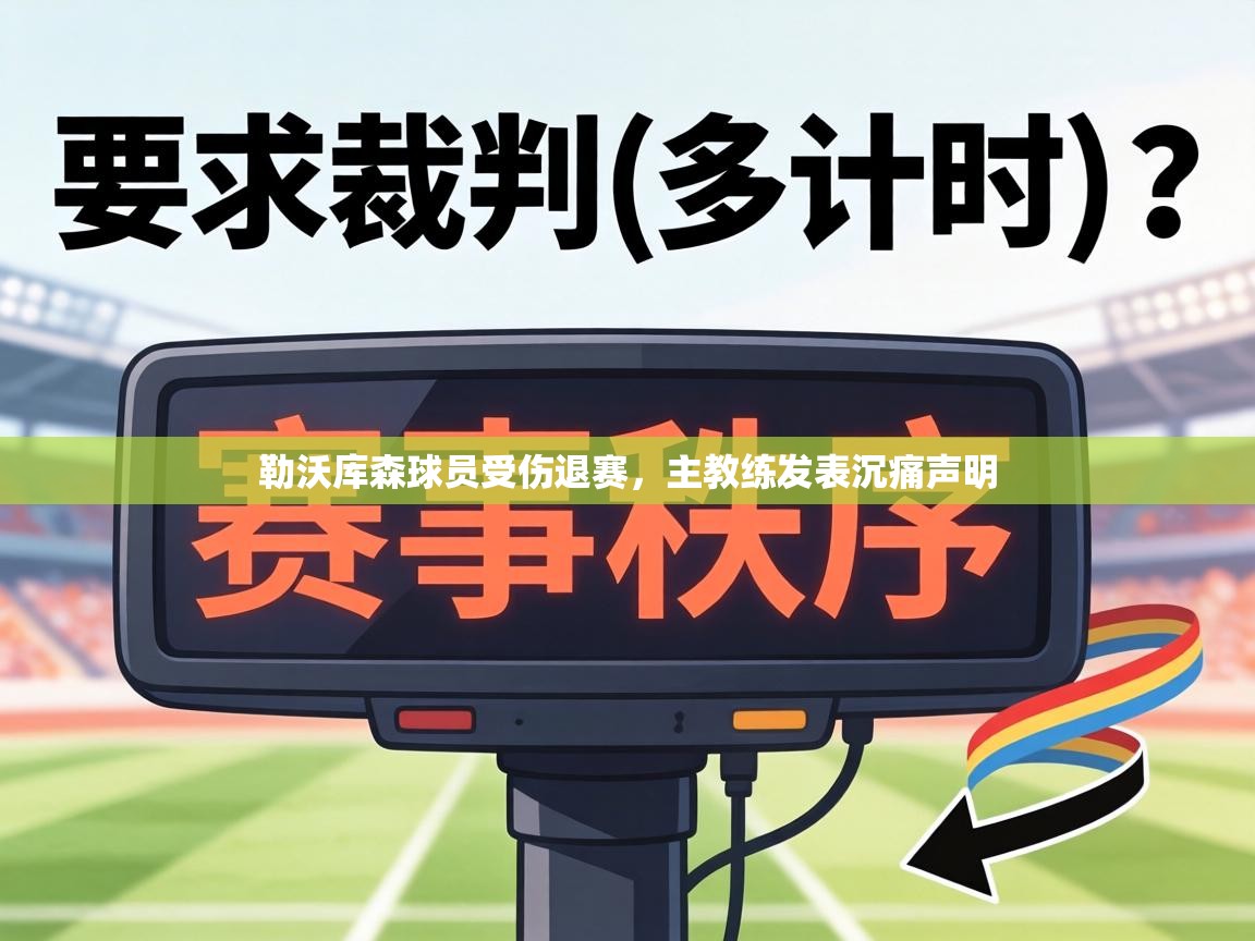 勒沃库森球员受伤退赛，主教练发表沉痛声明  第1张